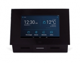 91378376 - Indoor Touch 2.0 - Touchscreen Digital Intercom Answering Panel, Wifi, PoE, Black